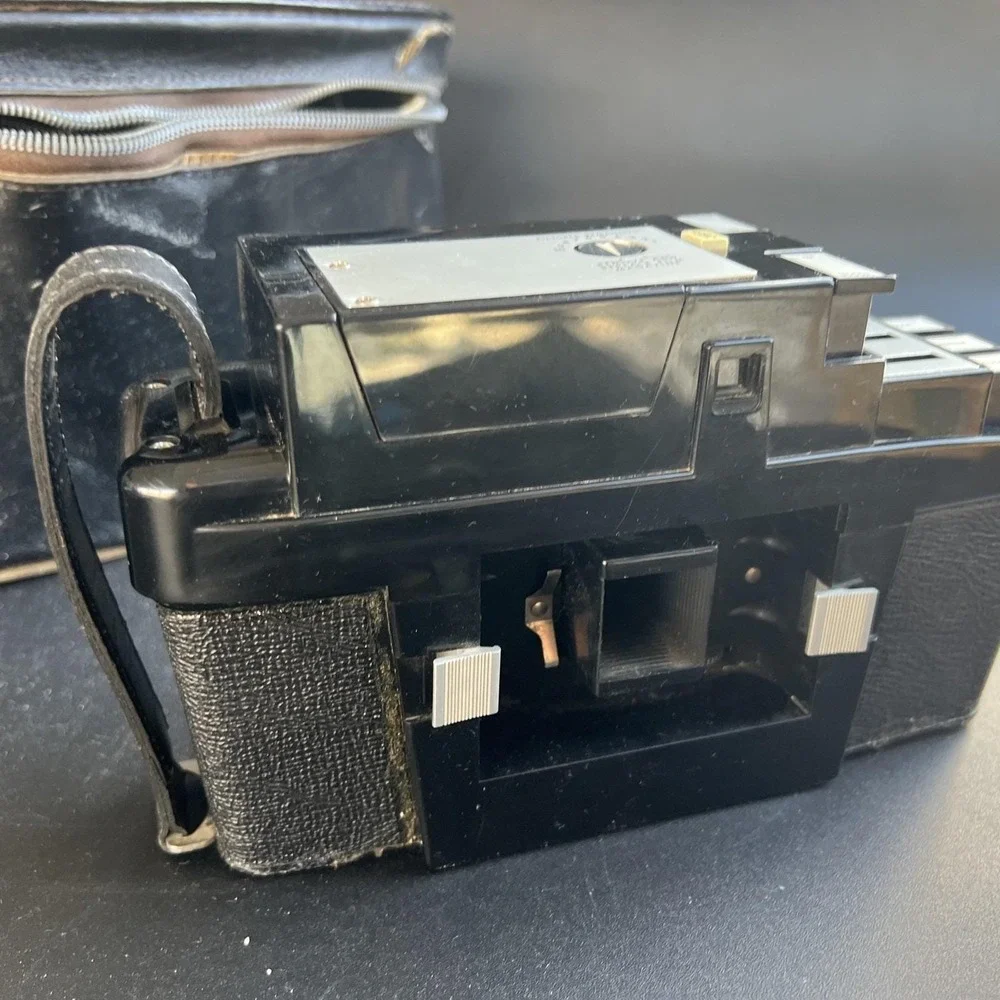 Vintage Fotron III Camera - Power Tested (Orange Light Works) - Case & Cord